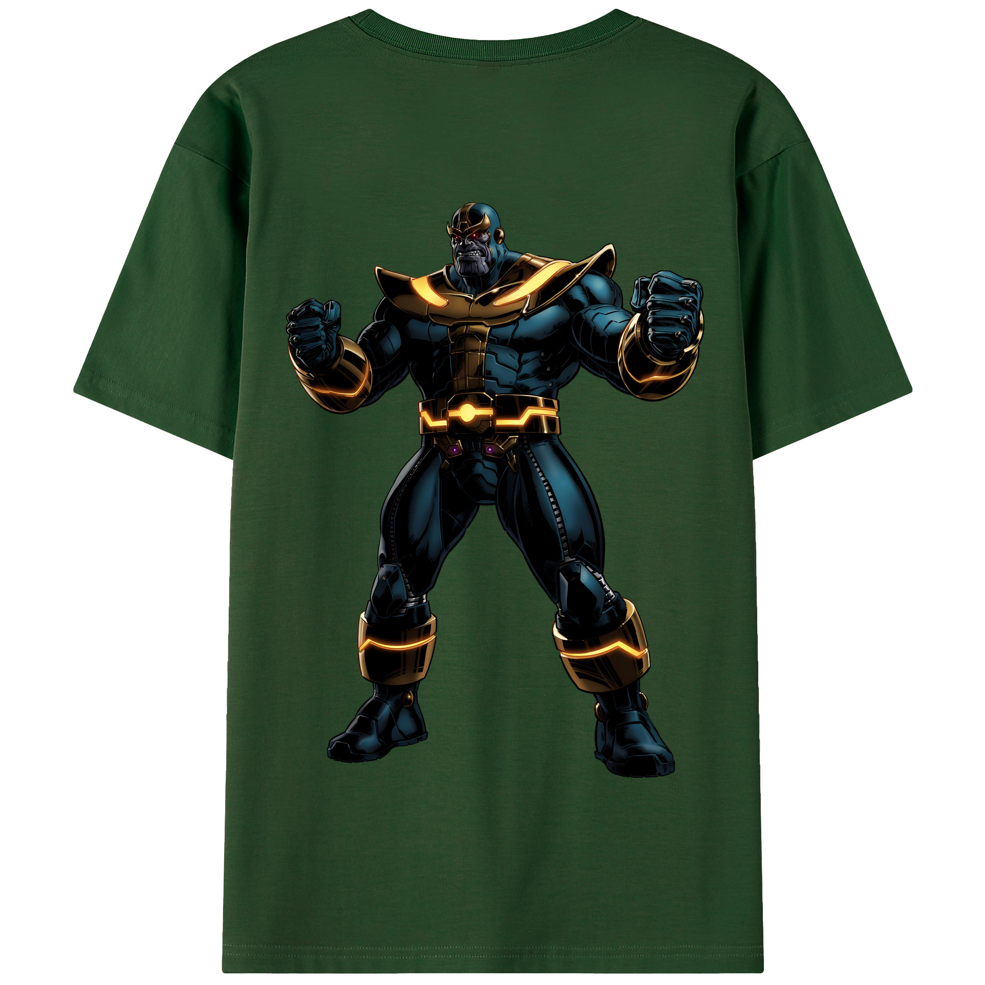 （画像用） アベンジャーズ The Avengers 綿100％半袖Tシャツ（背面プリント）